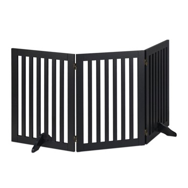 NORTHIX Sigurnosna vrata za djecu, sklopivi paneli, 92 cm, drvena