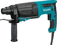 MAKITA Električna čekić bušilica HR2670, 800W, plava