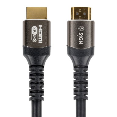 Premium HDMI 2.1 kabel 8K, 2 m, crna