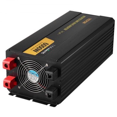 VEVOR Inverter snage 6000W s LCD zaslonom, crni