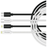 VERBATIM Lightning kabel 32392 1 m, bijeli, crni