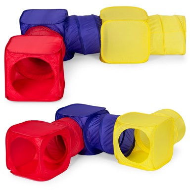 IPLAY Dječje igralište 6-dijelni set Tuneli i kocke