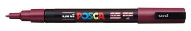 UNI POSCA Marker pc-3m, vinsko crveni
