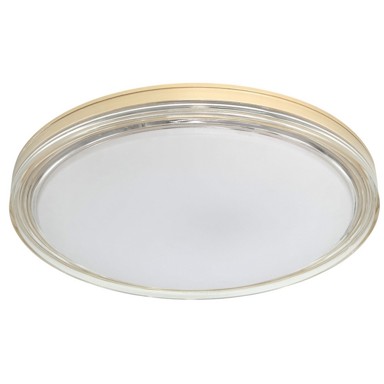 FEROTEHNA Plafonjera LED Claire, 24W, 1440 lm, DIP CCT 3000K/4000K/6500K, IP20, promjer 39 cm, zlatna