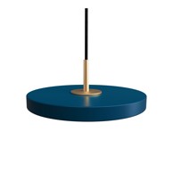 UMAGE Petrolej zelena LED viseća svjetiljka s metalnim sjenilom ø 15 cm Asteria Micro 