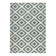 NORTHRUGS Vanjski tepih Malta 120x170 cm, zeleno-krem