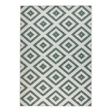 NORTHRUGS Vanjski tepih Malta 120x170 cm, zeleno-krem