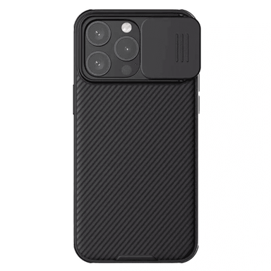NILLKIN Zaštitna maskica, iPhone 15 Pro Max, CamShield Pro Magnetic, MagSafe, PC + TPU, crna