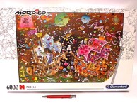 CLEMENTONI Puzzle, 6000el Mordillo, The Kiss 1632 36527