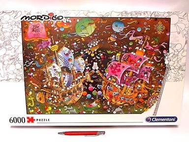CLEMENTONI Puzzle, 6000el Mordillo, The Kiss 1632 36527