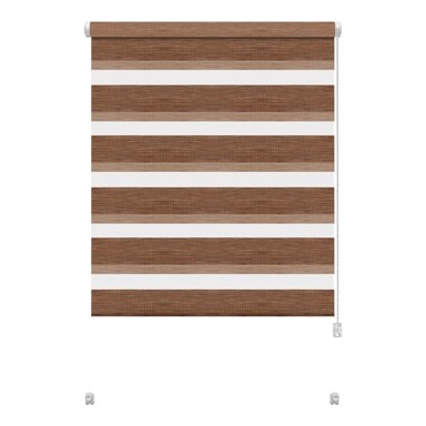 GARDINIA Smeđe rolete 80x150 cm Zebra Natur