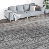Podne PVC samoljepljive obloge 18 komada, sivi 5 26 m²