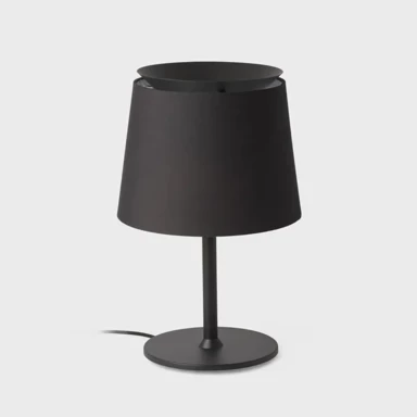 Stolna lampa Savoy, crno sjenilo