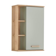 Viseći kupaonski ormarić Pelipal, 51x75 cm, hrast, zelena