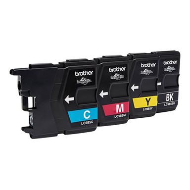 BROTHER Tinta LC985VALBPDR, set od 4 komada (original, crna, žuta, cijan, magenta)