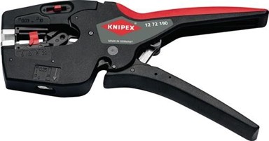 KNIPEX NexStrip višenamjenska električarska kliješta, crno/crvena