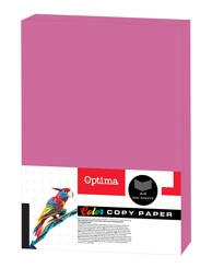 OPTIMA Fotokopirni papir, A4, 80 g, intenzivno fuchsia, 500 listova