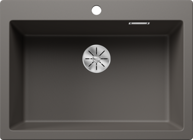 BLANCO Sudoper PLEON 8 InFino SILGRANIT, vulkan siva