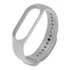 Silikonski remen za Xiaomi Mi Smart Band 5/6/7, siva