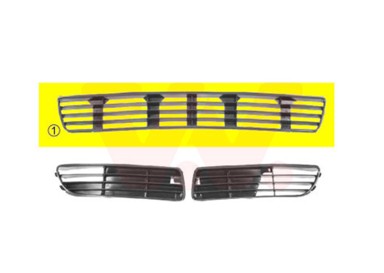 VAN WEZEL Maska branika Audi A4 94-01, prednja srednja, -99