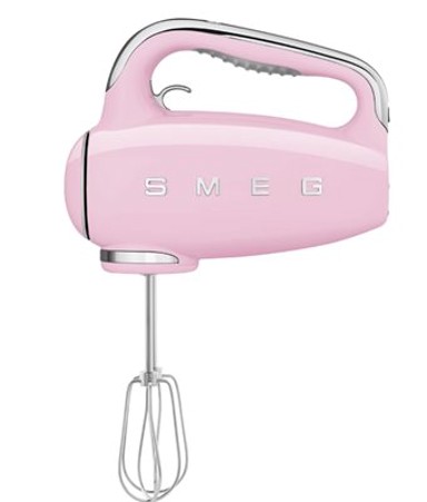 SMEG Mikser HMF01PKEU, 250 W, roza