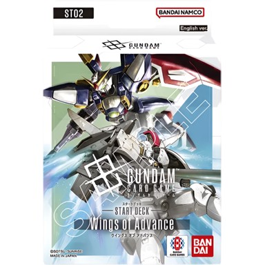 GUNDAM Početni špil Wings of Advance ST02