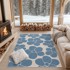 MILA HOME Plava periva staza 80x200 cm Blue Meadow 