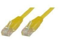 U/UTP Mrežni kabel CAT5e, PVC, 1 m, žuti