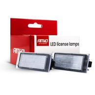 AMIO LED svjetla za osvjetljenje registarske pločice, CLP23, za Dacia, Mercedes-Benz, Nissan, Opel i Renault, AMIO-04566
