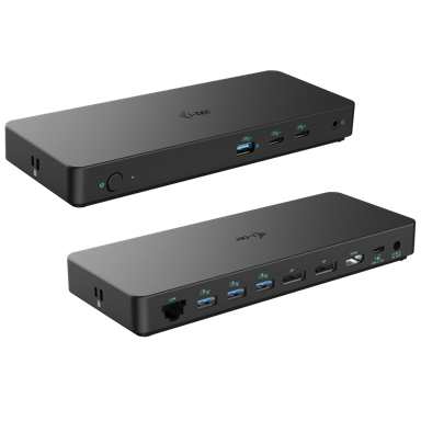 I-TEC Docking stanica Triple Display Gen 2 Pro, USB-C, 3x USB 3.2 Gen 1 Type-A, 2x USB 3.2 Gen 2 Type-A, 2x DisplayPort, HDMI, RJ45, PD 100W, crna