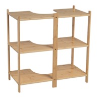 CASA SELECCION Ormarić za ispod umivaonika u prirodnoj boji, 60x60 cm, od bambusa