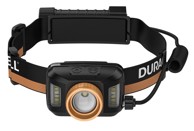 DURACELL Naglavna svjetiljka DH1500R, crna, narančasta