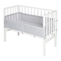 ROBA Bijeli dječji krevet 90x45 cm