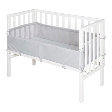 ROBA Bijeli dječji krevet 90x45 cm