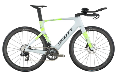 SCOTT Bicikl FOIL RC TRI, 2026, kumulus bijela