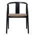 UNIQUE FURNITURE Crna/bež blagovaonska stolica Relate