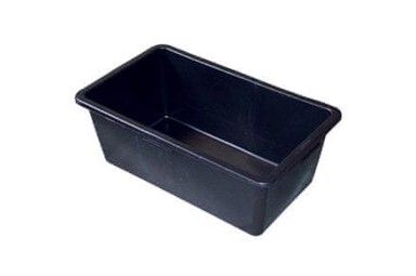 EURO TOOLS Pravokutna građevinska posuda 139190, 80 l, plastika