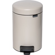 BRABANTIA Kanta za smeće s pedalom Newicon, 3 L, bež