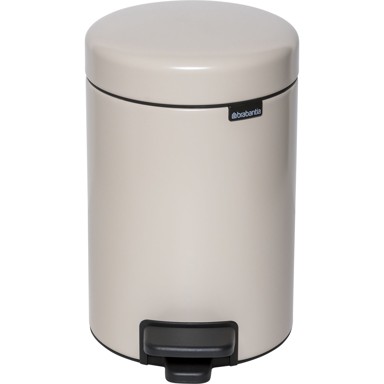 BRABANTIA Kanta za smeće s pedalom Newicon, 3 L, bež