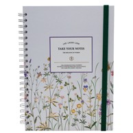 Kolegij Blok, A4, crte, 120 listova, s gumicom, flowers