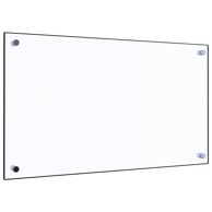 Kuhinjska zaštita od prskanja, kaljeno staklo, prozirna