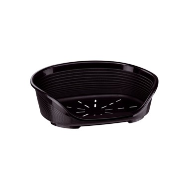 FERPLAST Ležaj za pse Siesta deluxe 6 crna, 70,5x52x23,5 cm