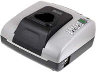 POWERY Punjač s USB za Black&Decker 12V Li-Ion