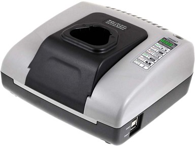 POWERY Punjač s USB za Black&Decker 12V Li-Ion