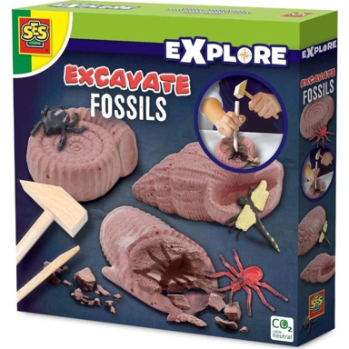 SES CREATIVE Arheološki set, Explore Excavate Fossils