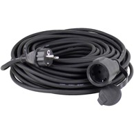 AS SCHWABE Produžni kabel 60370, gumeni, 25 m, crni