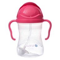 B.BOX Sippy cup bočica sa slamkom raspberry