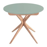 RAGABA Okrugao proširiv blagovaonski stol s dodatnom pločom ø 90 cm Jubi 