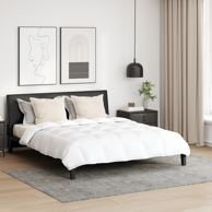 Poplun s jastukom 3 kom. bijeli 240 x 260 cm paperje