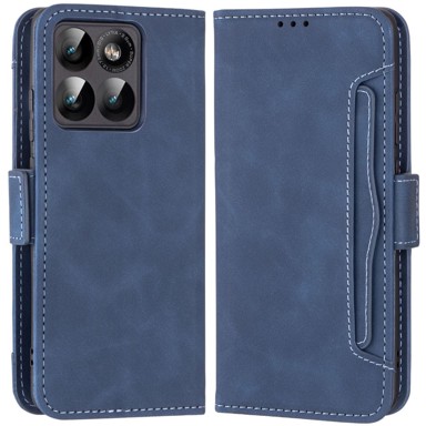 Preklopna maskica novčanik za Motorola Edge 60 Pro, plava